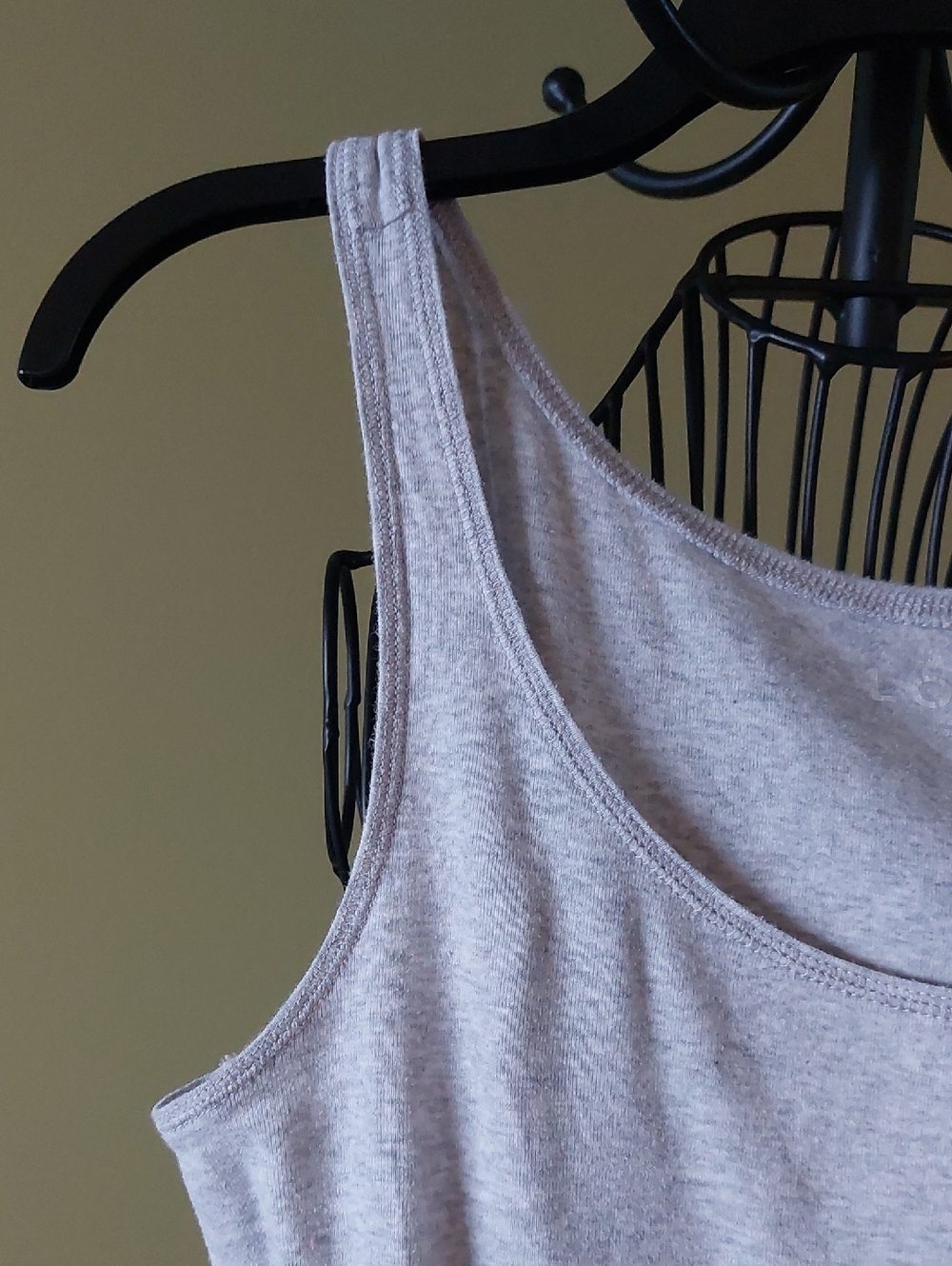 LOFT Lavender Heather Tank Top